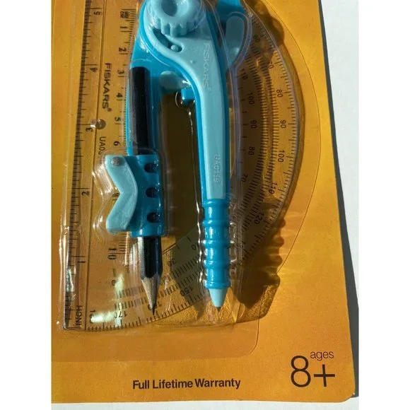 Fiskars Protracter And Compass Set New - Picture 4 of 5